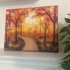 Fall landscape painting-made to order